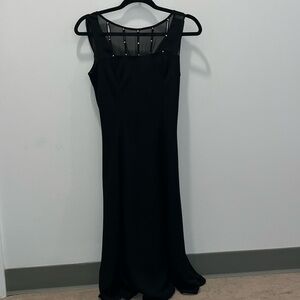 Evan Picone Black Midi Dress
